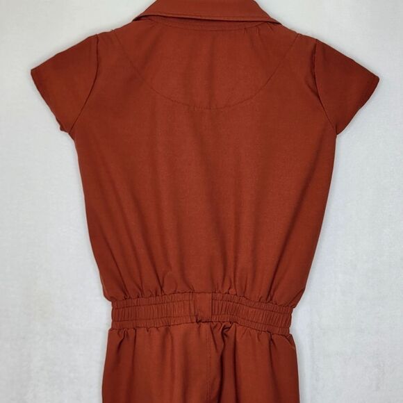 Albion Rustic Orange Jumpsuit Size 4T - Picture 6 of 8
